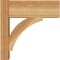 Ekena Millwork Thorton Block Rough Sawn Outlooker, Western Red Cedar, 6"W x 14"D x 14"H OUT06X14X14THR05RWR - alternate 3